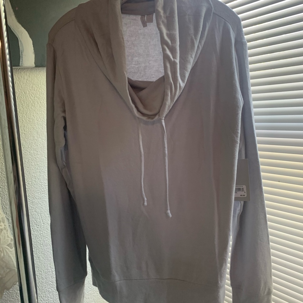 NWT Nordstrom Funnel Neck Top - Picture 2 of 8